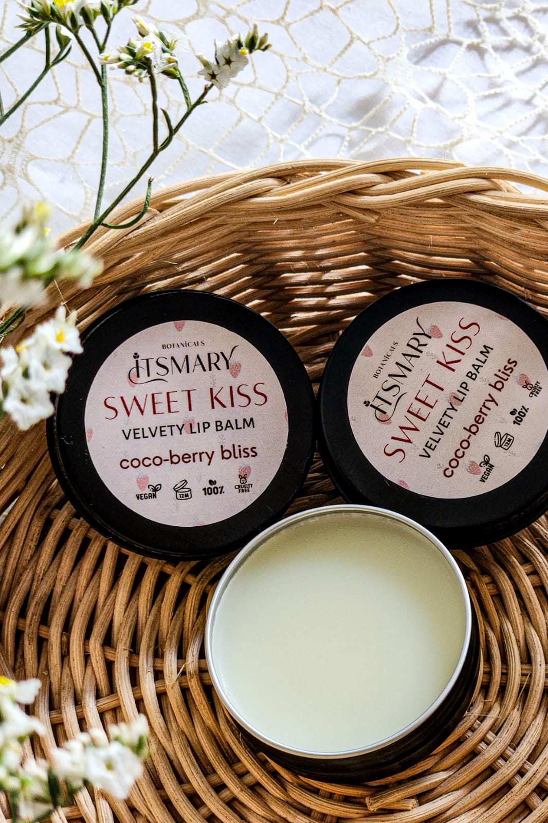 Sweet Kiss Velvety Lip Balm Coco-Berry Bliss