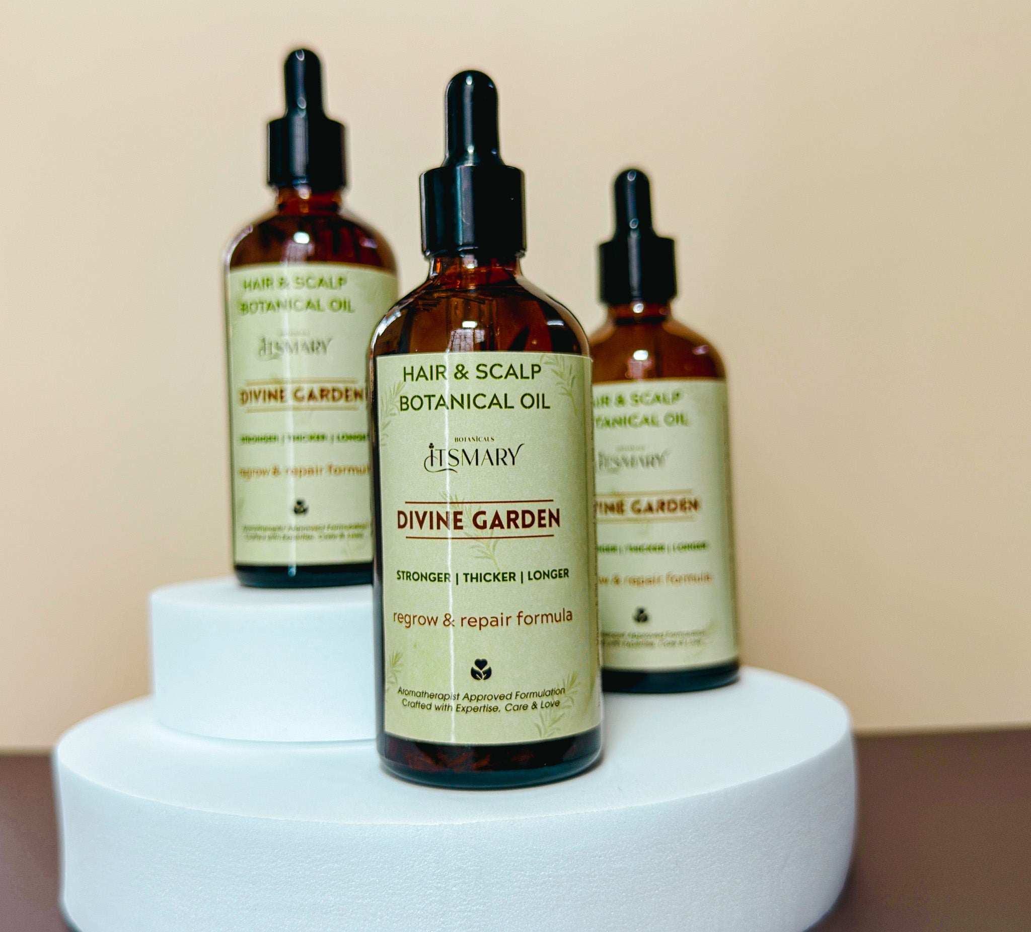 Botanical Scalp & Hair Oil - Divine Garden