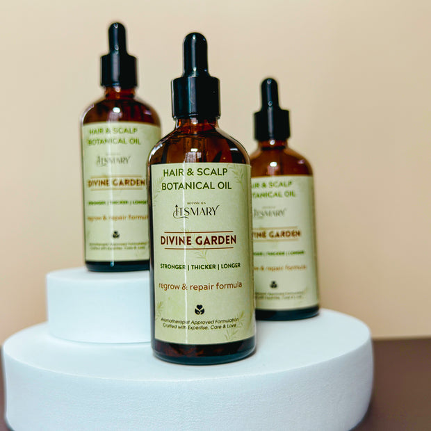 Botanical Scalp & Hair Oil - Divine Garden