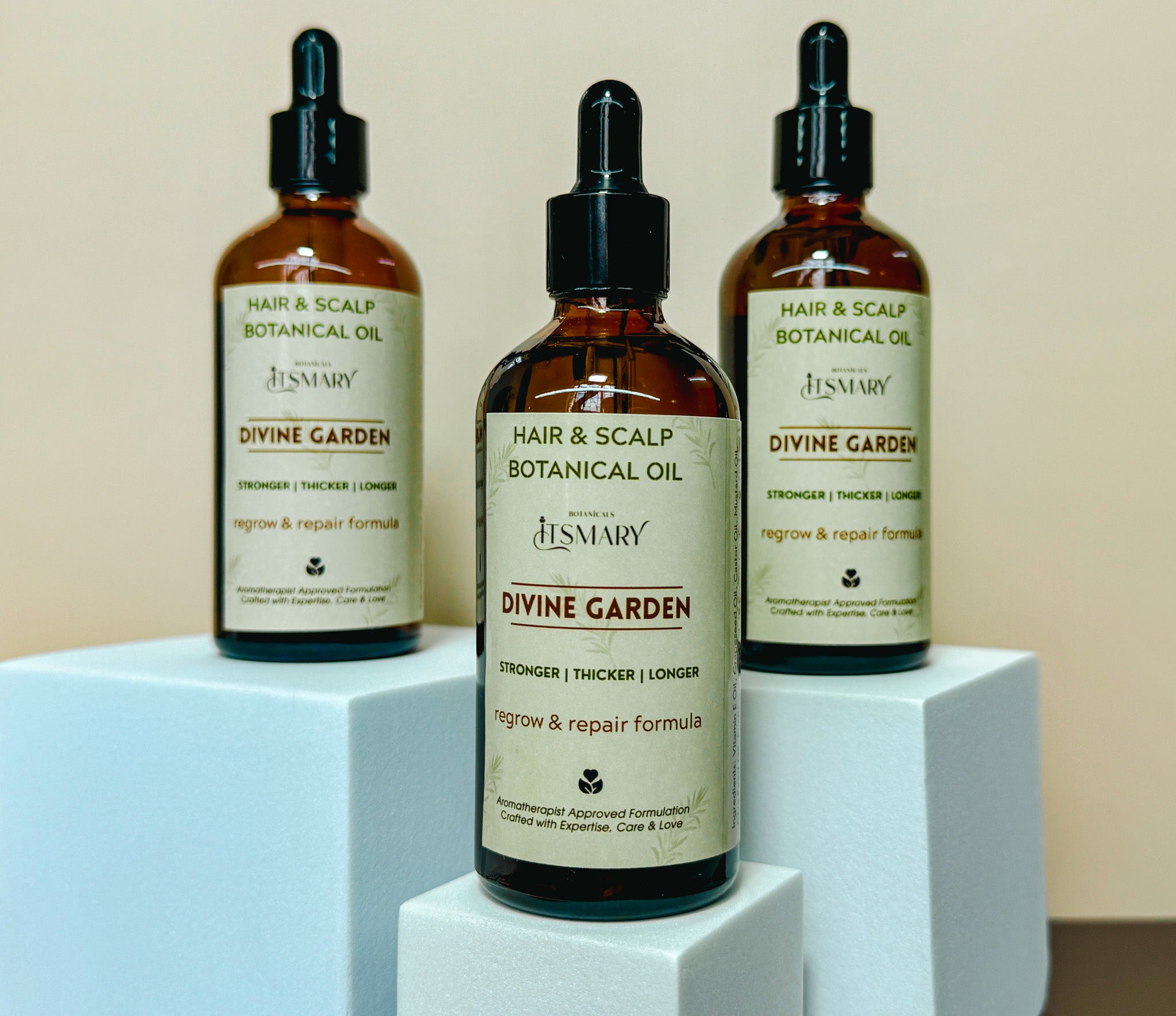 Botanical Scalp & Hair Oil - Divine Garden