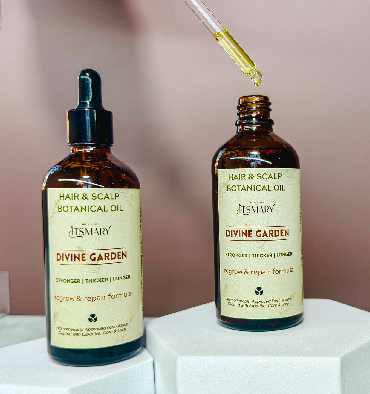 Botanical Scalp & Hair Oil - Divine Garden